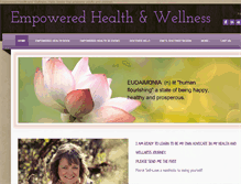 Tablet Screenshot of empoweredhealthandwellness.com